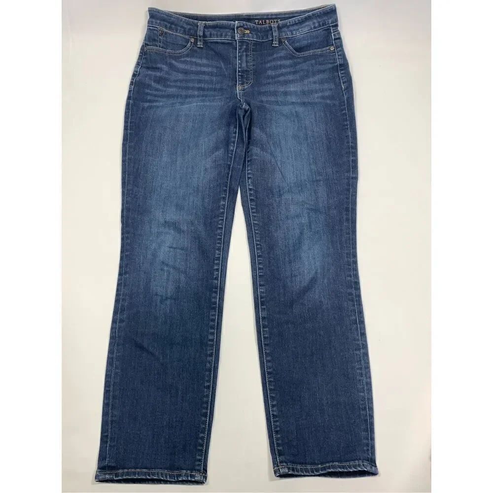 Talbots signature ankle denim Jean size 10